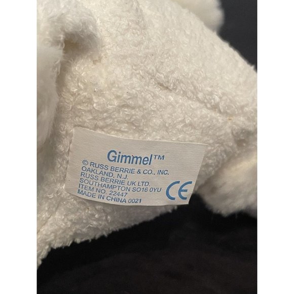 Russ Berrie Luv Pets GIMMEL Plush Dog Bean Bag 5.5” Star Of David On Ear HTF - Picture 5 of 8